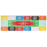 Police na zidu Zidne Šareni 60 x 20 x 6 cm Čvrsto drvo manga | Eponuda.com