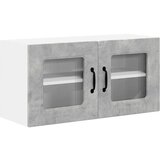  Zidni kuhinjski ormarić s policom Betonski sivi 80 x 31 x 40 cm | shoptok.hr