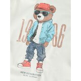 name it Majica 'NKMDOBS' azur / čokolada / svetlo rdeča / bela | Shoptok.si