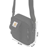 Carhartt WIP Torba za čez ramo črna | Shoptok.si