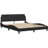  Okvir za krevet Dover crni 152x203 cm od umjetne kože | shoptok.hr