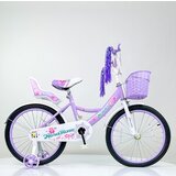 Aristom Bicikl Nina rose 722-20 sa pomoćnim točkovima - Ljubičasta | ePonuda.com