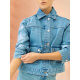 Sinsay Traper jakna s izvezenim cvjetovima | shoptok.hr