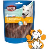Trixie Denta Fun Ostrich Chewing Rolls 100g/12cm, Štapići Sa Ukusom Mesa Od Noja | ePonuda.com