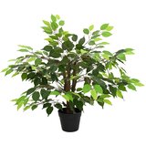  Umjetna ficus biljka Zelena 73 x 16 x 60 cm Tkanina i drvo | Eponuda.com