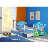 ACMA dečiji krevet ii 140x70 f + dušek 6 cm BLUE32 Cene
