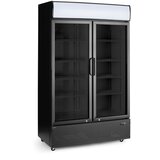 ARKTIC Pultni frižider sa pozadinskim osvetljenjem, sa dvostrukim vratima, 512L, Crna, 220-240V/510W, 1120x585x(H)1900mm | Eponuda.com