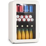 Klarstein poplife 70, hladilnik za pijače, hladilnik, 0-10 °c, retro dizajn, led