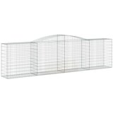  Obokane gabion košare 20 kosi 400x50x100/120cm pocinkano železo, (20758269) | Shoptok.si