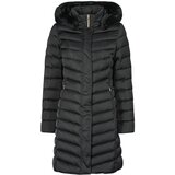 Geox Puhovke W BETTANIE LONG JKT Črna | Shoptok.si
