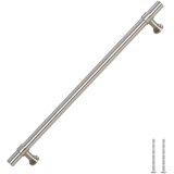  Ručke za ormarić 5 kom srebrne 224 mm od nehrđajućeg čelika | shoptok.hr