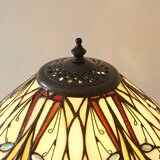 Endon 112185 - Stona lampa Tiffany HECTOR 1xE27/10W/230V prečnika 40 cm | Eponuda.com