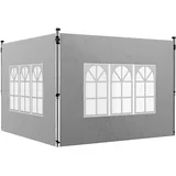 Komplet stranskih panelov Pavilion 2 kosa 295x195 cm svetlo siva, (5000228020)