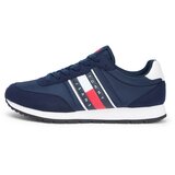 Tommy Jeans Niske tenisice 'CLASSIC' mornarsko plava / crvena / bijela | shoptok.hr