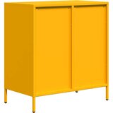 vidaXL Komoda boja senfa 68x39x73,5 cm hladno valjanog čelika | shoptok.hr