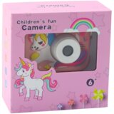 Lean_Toys Digitalni fotoaparat za otroke Samorog roza 48Mpx HD 1080P | Shoptok.si