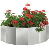  Sadilica Srebrno 120 x 60 x 35 cm Cinkani čelik | shoptok.hr