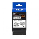 Brother TZES251 Bel/črn 24mm, trak za PT | Shoptok.si