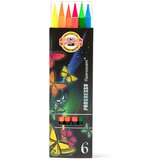  Set fluorescentnih bojica PROGRESSO KOH-I-NOOR-6 komada | ePonuda.com