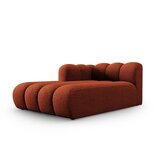 Micadoni Home opečnato oranžen ležalnik (levi kot) lupine | Shoptok.si