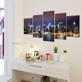  Zidne Slike na Platnu s Printom New York 100 x 50 cm | shoptok.hr