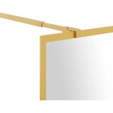  Stijenka za walk-in tuš sa staklom ESG zlatna 118 x 195 cm | shoptok.hr