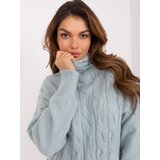 Wool Fashion Italia Sweater-AT-SW-23401.97P-mint Cene
