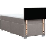 vidaXL Box spring postelja z vzmetnico taupe 80x200 cm blago, (21291001) | Shoptok.si