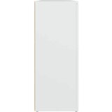 Komoda bijela 91 x 29,5 x 75 cm od konstruiranog drva | shoptok.hr