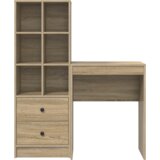 vidaXL stol s pohranom Sonoma hrast Konstruirano drvo | shoptok.hr