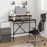 vidaXL Radni stol boja hrasta 100x50x90 cm konstruirano drvo i željezo | shoptok.hr