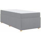  Krevetna konstrukcija Svijetlo siva 90 x 200 cm tkanina | shoptok.hr