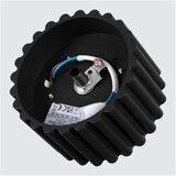 Sollux Črno kovinsko točkovno svetilo ø 10 cm Zora – | Shoptok.si