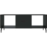 vidaXL Stolić za kavu crni 102 x 50 x 40 cm od konstruiranog drva | shoptok.hr
