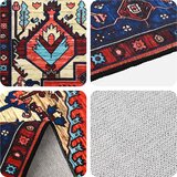  Tepih ORIZ Crvena 80 x 200 cm 100% poliester | shoptok.hr