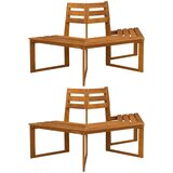  Klupa pod drvetom 2 kom. 160 x 140 x 86 cm Čvrsto drvo akacije | shoptok.hr