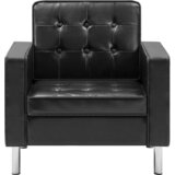  Fotelja Crna 75x70x75 cm Implicitna koža | Eponuda.com