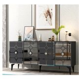 Hanah home irmak - anthracite, silver anthracitesilver console | ePonuda.com