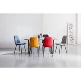 P & B STOL, les, kovina, tekstil črna | Shoptok.si