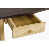 Woodman Pisalna miza s temno sivim vrhom Nice | Shoptok.si