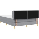  s opruga kutije Svjetlosiva 140 x 190 cm tkanina | shoptok.hr