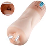 Lonelyi - usisavanje na baterije, masturbator s vibrirajućim ustima (prirodno) | shoptok.hr