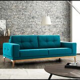 Atelier Del Sofa new tulip - blue blue 2-Seat sofa-bed Cene