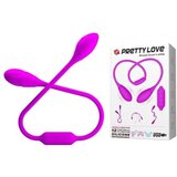 Sexy Shop Ljubičasti dupli vibrator 12 režima vibracije