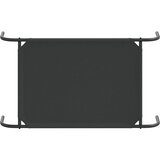  Povišeni krevet za pse crni 90x50x20 cm Oxford tkanina i čelik | shoptok.hr