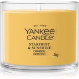 Yankee Candle Starfruit & Sunshine mala mirisna svijeća bez staklene posude 37 g u
