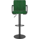  Barski stolček temno zelen žamet, (20968168) | Shoptok.si
