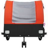  Prikolica za bicikl crno-narančasta 45 kg željezna | shoptok.hr