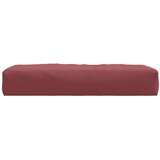  Jastuk za palete prošarani vino crvena 60x60x9,5 cm od tkanine | shoptok.hr