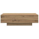  Stolić za kavu boja hrasta 100 x 49,5 x 31 cm konstruirano drvo | Eponuda.com